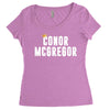 conor mcgregor crown Women's Triblend Scoop T-shirt