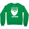 people without beard Crewneck Sweatshirt