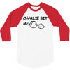 charlie bit me t shirt 2xl funny youtube nerdy geeky awesome humor coo 3/4 Sleeve Shirt