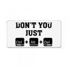 Why Don't You Just Ctrl Alt Del Yourself License Plate