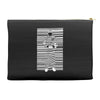banksy prisoner barcode Accessory Pouches
