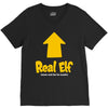 real elf V-Neck Tee