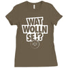 per mertesacker, wat wolln se deutschland, Ladies Fitted T-Shirt