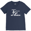 don't touch my simson  fun ddr motorrad tuning simi s51 50 fan V-Neck Tee