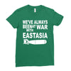 war with east asia Ladies Fitted T-Shirt