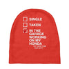 in the garage working on my honda Baby Beanies