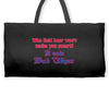 beer t shirt who said beer won't make you smart it made bud wiser funn Weekender Totes