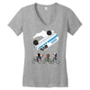 stranger peanuts Women's V-Neck T-Shirt
