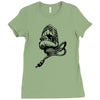 scream microphone Ladies Fitted T-Shirt