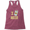 i beer beer Racerback Tank