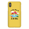 a turtle made it to the water iPhoneX Case