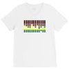sound activated flashing light V-Neck Tee