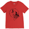 full moon V-Neck Tee