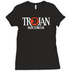 trojan records label Ladies Fitted T-Shirt