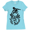ride into the sunset Ladies Fitted T-Shirt