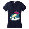 chillax Women's V-Neck T-Shirt