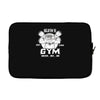 sloth's gym Laptop sleeve