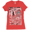 catastrophe Ladies Fitted T-Shirt
