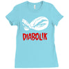 diabolik eva kant Ladies Fitted T-Shirt