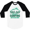 Camper Couple Man 3/4 Sleeve Shirt
