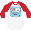 reel to reel 3/4 Sleeve Shirt