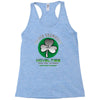 silver shamrock Racerback Tank
