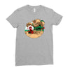 an amazing sand castle Ladies Fitted T-Shirt