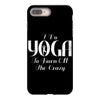 i do yoga to burn crazy iPhone 8 Plus