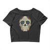 men's pura vida sugar skull Crop Top