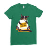 i dont want to job Ladies Fitted T-Shirt