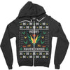 Merry Maverickmas Zipper Hoodie