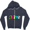 grİme musİc Zipper Hoodie