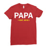 papa Ladies Fitted T-Shirt