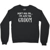 wedding day stag night marriage Crewneck Sweatshirt