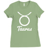 taurus zodiac Ladies Fitted T-Shirt