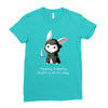 grim bunny Ladies Fitted T-Shirt