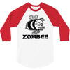 zombie bee 3/4 Sleeve Shirt