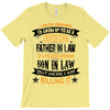 Super Cool Father In Law Of A Freaking Awesome Son In Law T-Shirt