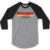 Manager Of Myselfy i Was Nobody Before Social Media 3/4 Sleeve Shirt