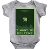 buried believer Baby Bodysuit