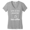 coffee (2) Women's V-Neck T-Shirt