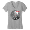 michael jackson &ndash; thriller Women's V-Neck T-Shirt