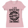 Leo Hated By Many Wanted By Plenty Ladies Fitted T-Shirt