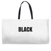 black Weekender Totes