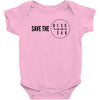 save the manual transmissions black (stick shift) Baby Bodysuit