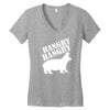 hangry Women's V-Neck T-Shirt