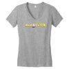 man eater Women's V-Neck T-Shirt