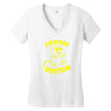 awesome possum Women's V-Neck T-Shirt