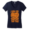 pizza! Women's V-Neck T-Shirt