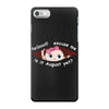 August Peeking Out Baby Girl iPhone 7 Case